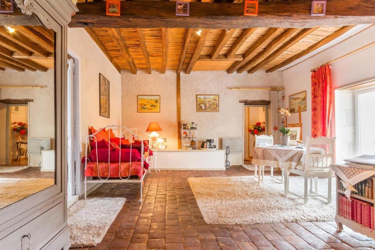 La Belle Des Champs Hotel Saint-Andelain Bagian luar foto
